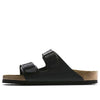 BirkenstockArizona Version Black Brown Unisex Slippers