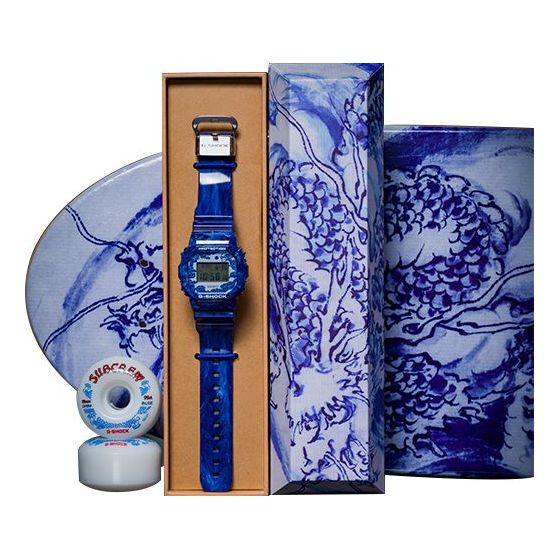 CASIOG-Shock Square 'Blue'