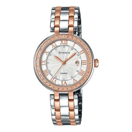 CASIOSHEENSerieses es Golden Waterproof Gold Analog