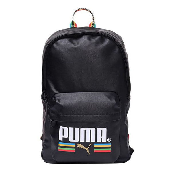 PUMAOriginals PU Tailored for Sport Backpack 'Black White Yellow'