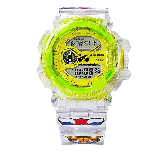 CASIOG-Shock Analog-Digital 'White