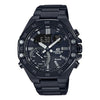 CASIOWaterproof Sports EDIFICE Sapphire Crystal Solar Powered Mens Black Analog/Digital Combo