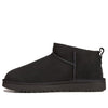 UGG(WMNS)  Classic Ultra Mini Fleece Lined Brown 'Black'