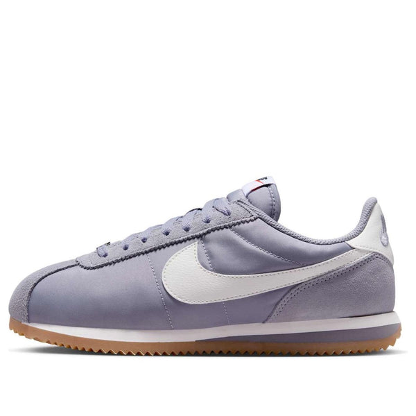 Nike(WMNS)  Cortez Textile 'Cement Grey Gum Light Brown Safety Orange Sail'