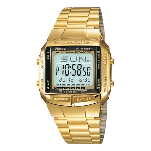 CASIOMale YOUTH Japan / South Korea Fashion Waterproof Mens Gold Digital
