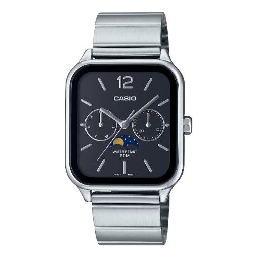 CASIOAnalog 'Silver Black'