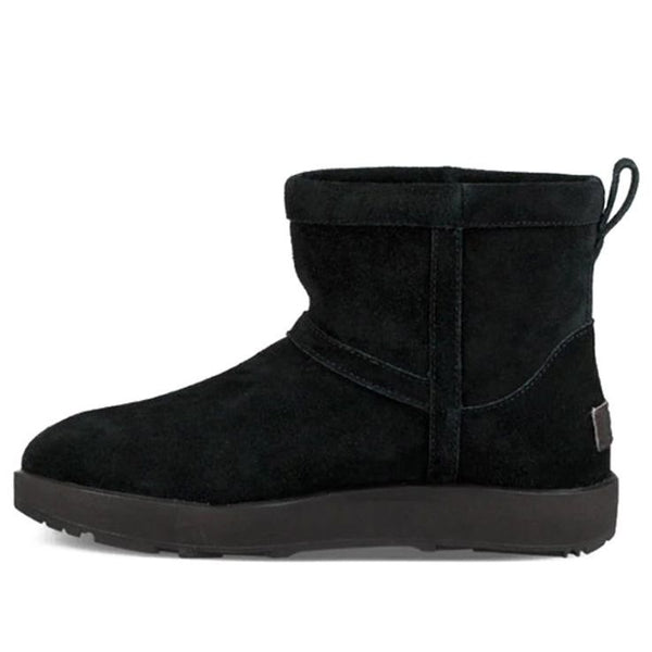 UGG(WMNS)  Classic Mini Waterproof Fleece Lined Black