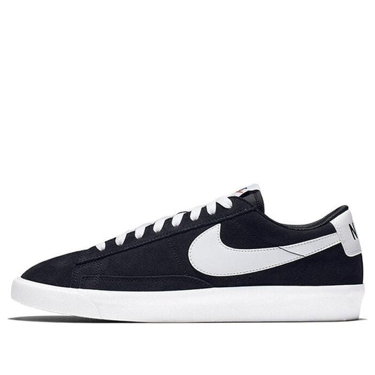 NikeBlazer Low Premium VNTG Suede 'Black'