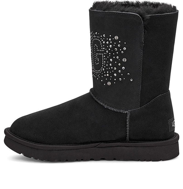 UGG(WMNS)  Classic Bling Snow Boots Black