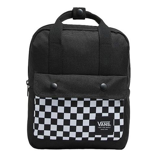 Vans(WMNS)  Boxer Mini Checkerboard Backpack 'Black'