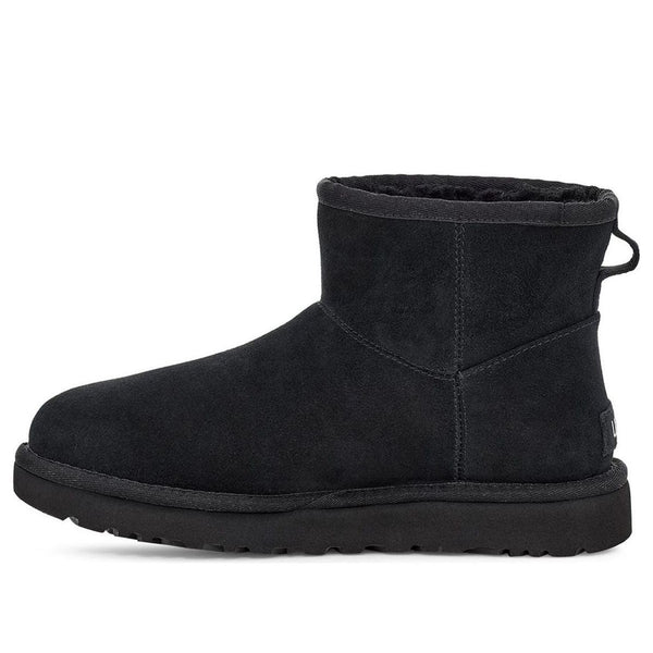 UGG(WMNS)  Classic Mini Star Fleece Lined Snow Boots Black