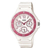CASIOSports Quartz Waterproof PinkWhite Analog