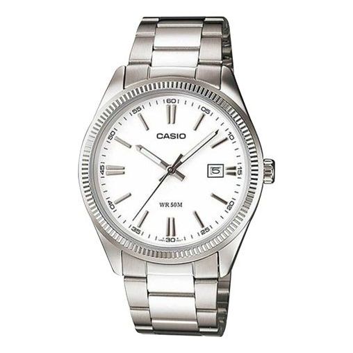 CASIOQuartz Limited Edition Mens Silver Analog