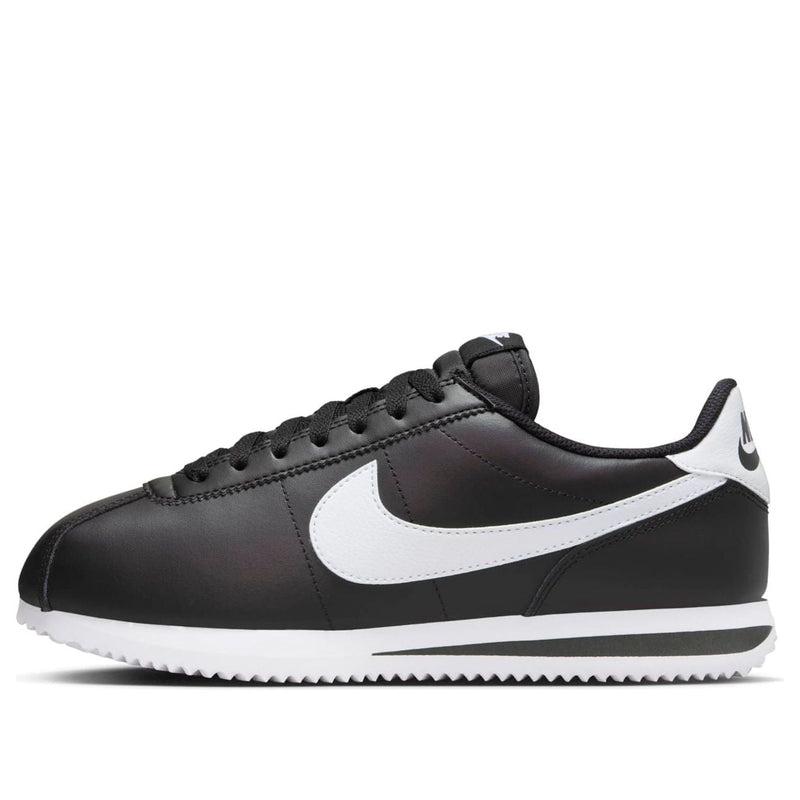 Nike(WMNS)  Cortez Leather 'Black White'