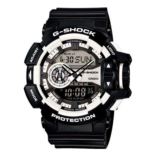 CASIOG-Shock Analog-Digital 'Black White'