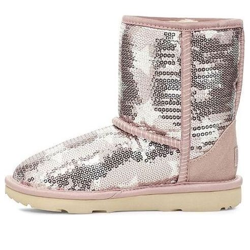 UGGClassic Short ll Sequin Star Big Boys Pink