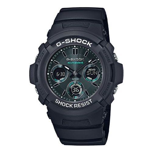CASIOG-Shock Analog-Digital 'Black Green'