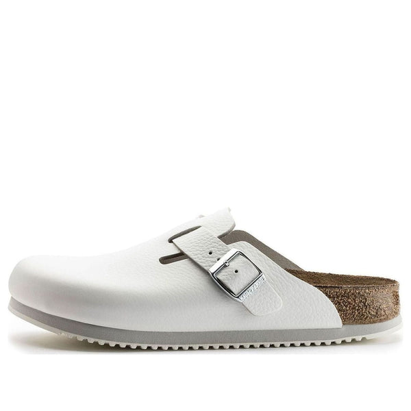 BirkenstockBoston Super Grip Leather 'White'