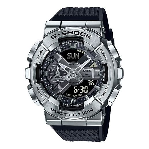 CASIOG-Shock Analog-Digital 'Black Silver'