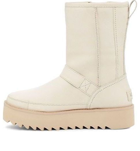 UGG(WMNS)  Classic Rebel Biker Short Boot 'Bone'