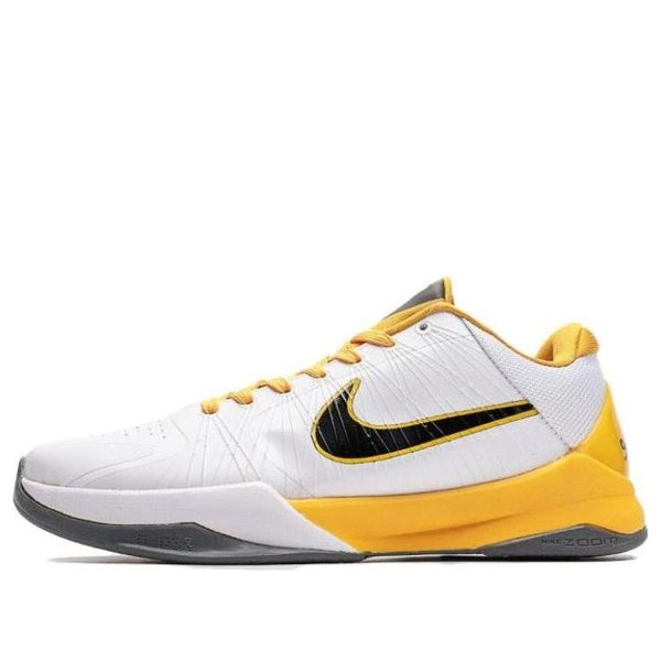 NikeZoom Kobe 5 'White Black Del Sol Metallic Silver'