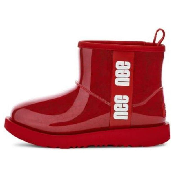 UGG(PS)  CLASSIC CLEAR MINI 'Red'
