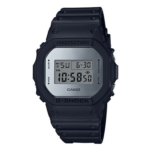 CASIOG-Shock Square 'Black Silver'
