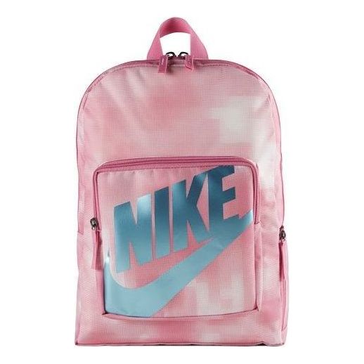 Nike(GS)  Junior YTH Classic AOP Backpack M Flamingo/Cerulean 'Pink Blue'