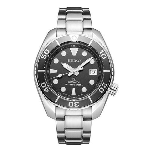 SEIKOProspex Series Mechanical 'Black Silver'