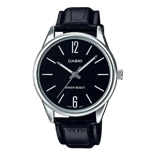 CASIOQuartz Waterproof Mens Black Analog