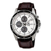CASIOEDIFICE Series Leisure Fashion Hand Men's Quartz Mens Brown Analog