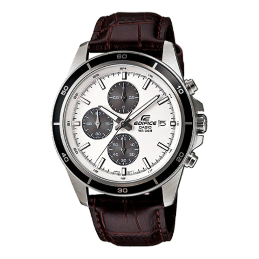 CASIOEDIFICE Series Leisure Fashion Hand Men's Quartz Mens Brown Analog