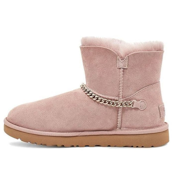 UGG(WMNS)  Classic Charm Mini Stay Warm Fleece Lined Pink