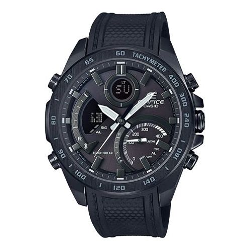CASIOMen's  EDIFICE Series durable Watch Business Mens Black Analog