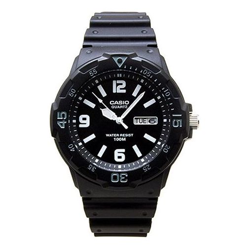 CASIOSports Waterproof Shockproof Mens Black Analog
