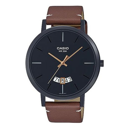 CASIOQuartz Waterproof Mens Black Analog