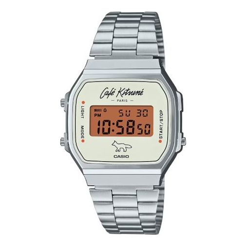 CASIO(WMNS)  X Caf Kitsun Digital 'Silver'