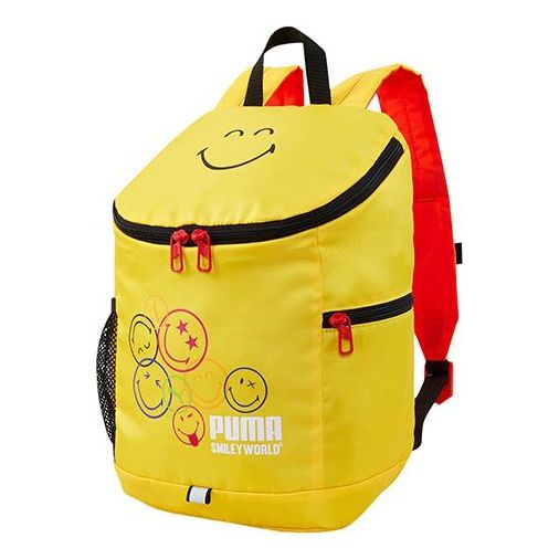 PUMA(GS)  x Smileyworld Backpack 'Yellow Red'