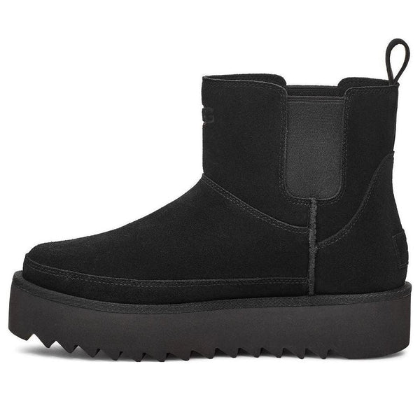 UGG(WMNS)  Classic Chelsea Platform Mini Boot 'Black'