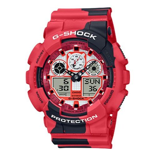 CASIOG-Shock Analog-Digital 'Red'