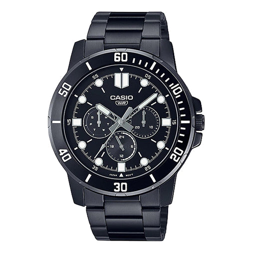 CASIOCasio Dress Classic Minimalistic Analog Watch 'Black White'