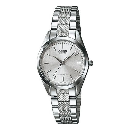 CASIOStainless Steel Strap Quartz Waterproof Silver Analog