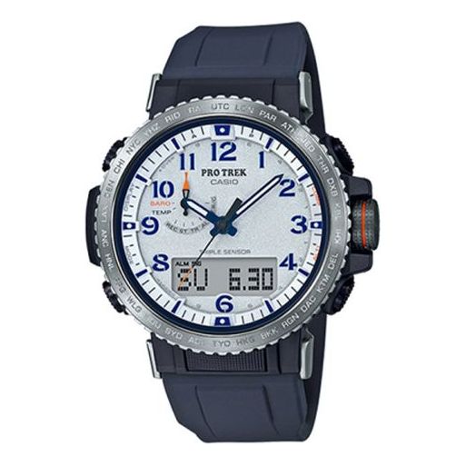 CASIOWaterproof Solar Powered Sports Mens Blue Analog/Digital Combo