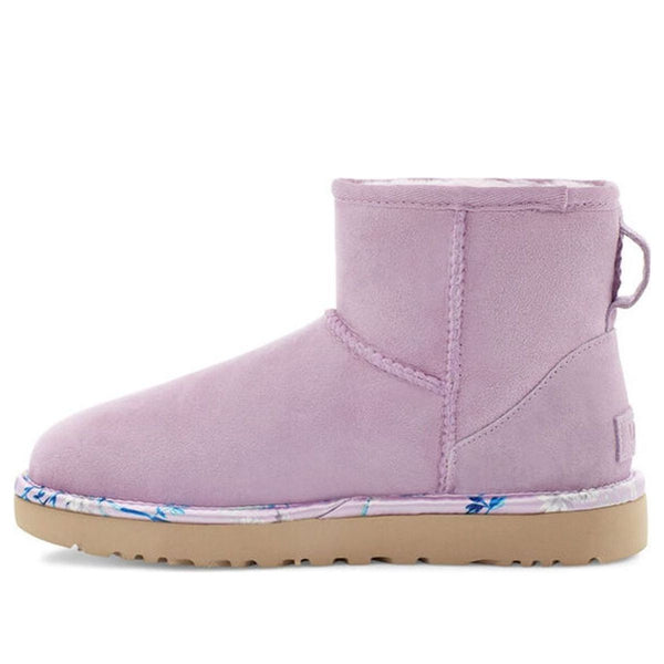 UGG(WMNS)  Classic Mini Floral Pink Red