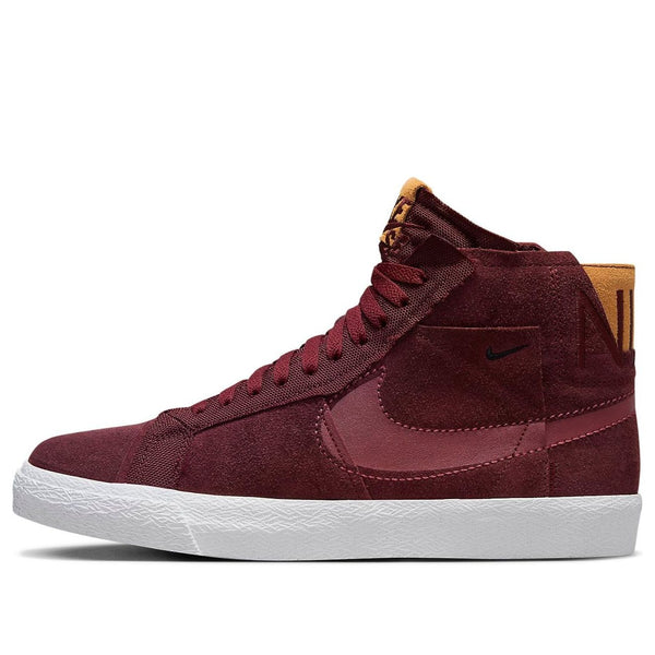 NikeZoom Blazer Mid Premium SB 'Maroon Patchwork'
