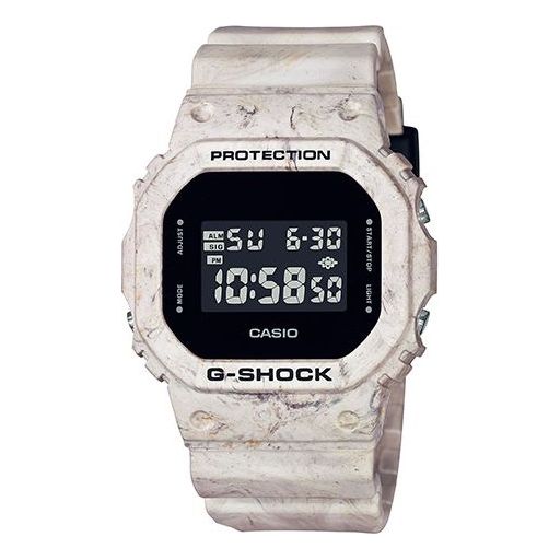 CASIOG-Shock Square 'White Black'