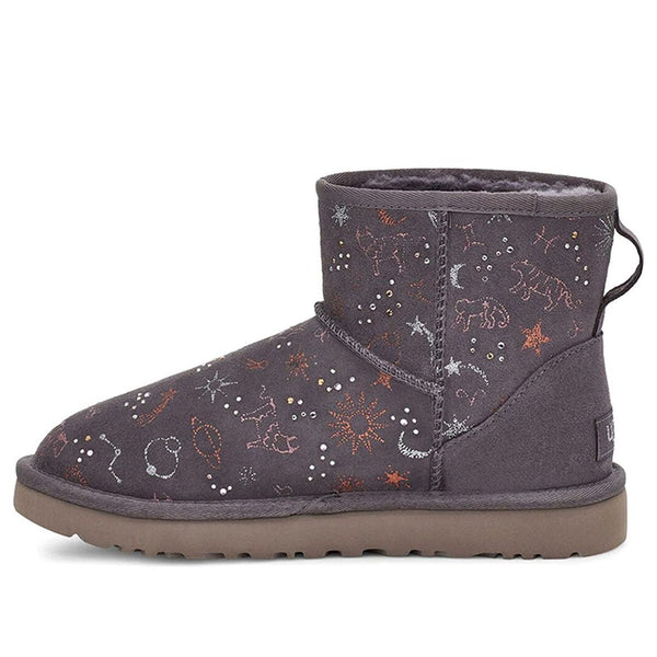 UGG(WMNS)  Classic Zodiac Mini Snow Boots Purple