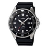 CASIOWaterproof Sports Quartz Mens Black Analog