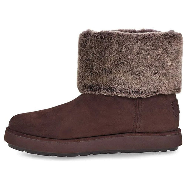 UGG(WMNS)  Classic Berge Mini 'Dark Red'