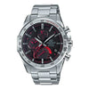 CASIOEDIFICE Solar Powered Mens Black Analog
